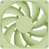 Ventilador de refrigeración para ordenador HYTE FA12-MM-4 120 mm, 1500 rpm, 72 m³/h, 1,6 mmH₂O, rodamiento fluido dinámico, verde, pack de 4