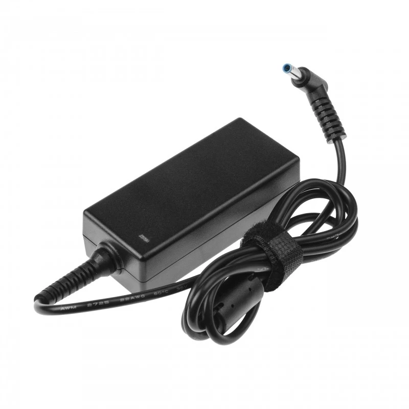 Adaptador de corriente AC-to-DC para portátil Green Cell AD74P 45W 19,5V 2,31A para interiores, Negro