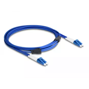 Cable de fibra óptica DeLOCK LC dúplex a LC dúplex OS2 3m