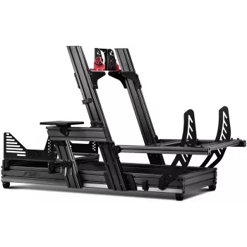 Next Level Racing – Cockpit de simulador F-GT Elite Formula & GT de perfil de aluminio – versión de montaje lateral y frontal (396039)