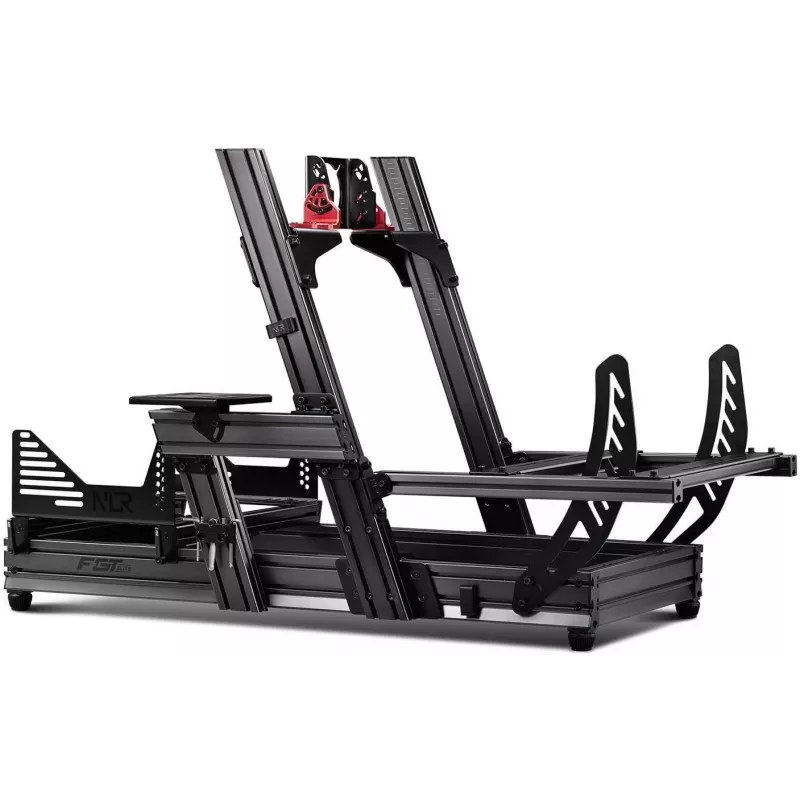 Next Level Racing – Cockpit de simulador F-GT Elite Formula & GT de perfil de aluminio – versión de montaje lateral y frontal (396039)