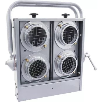 Stage PAR-36 Can Light EUROLITE Audience Blinder 4xPAR-36 plateado (Modelo 42103420)