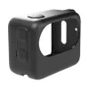 Funda de silicona para el estuche de carga de la Insta360 GO 3 de Puluz (negra) - funda protectora para el estuche de carga