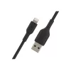 Cable Lightning Belkin CAA002BT3MBK 3 m negro
