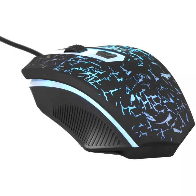 Set gaming Ultron HAWK teclado ratón QWERTZ alemán negro rojo blanco