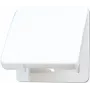 JUNG CD 590 KL WW Tapa abatible para dispositivos de 50x50 mm, blanco