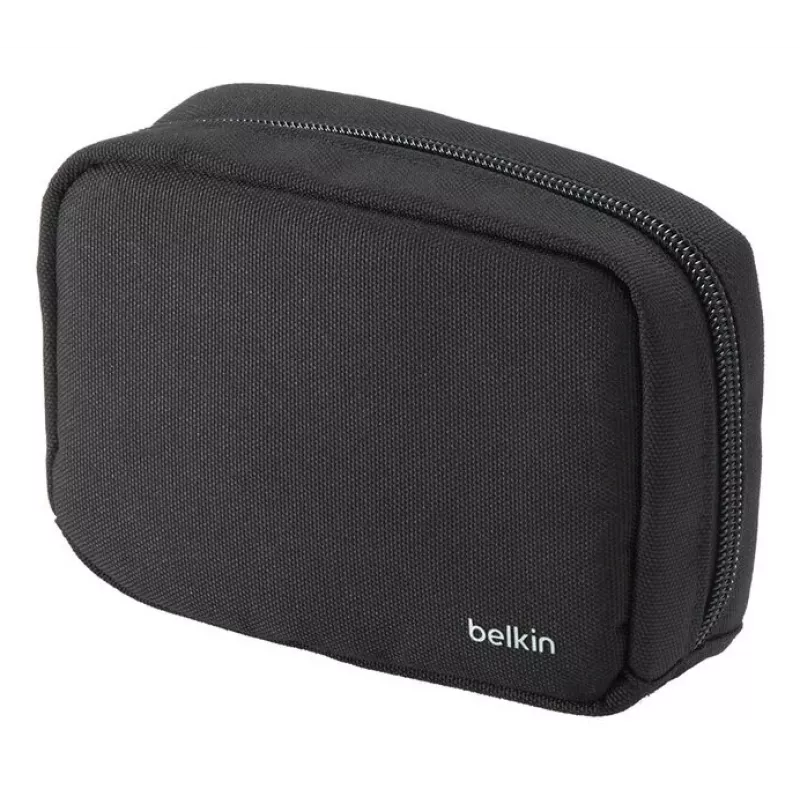 Belkin BoostCharge Pro Qi2 3 en 1 cargador inalámbrico de viaje magnético y plegable, negro, 15 W