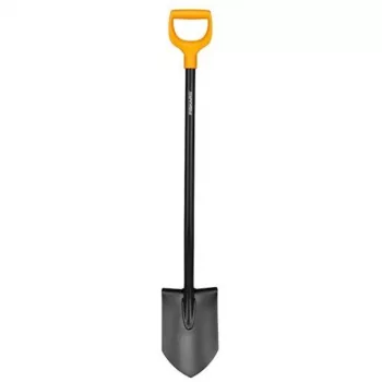 Fiskars Solid pala, mango en D, ancho de hoja 180 mm (1066716)