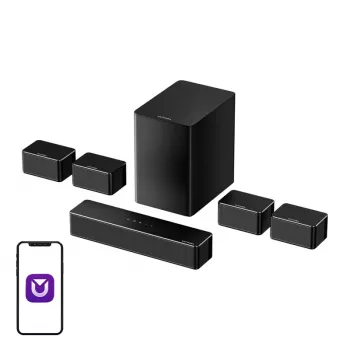 Barra de sonido Ultimea Poseidon D70 — sistema de cine en casa compacto, modelo UC00Q