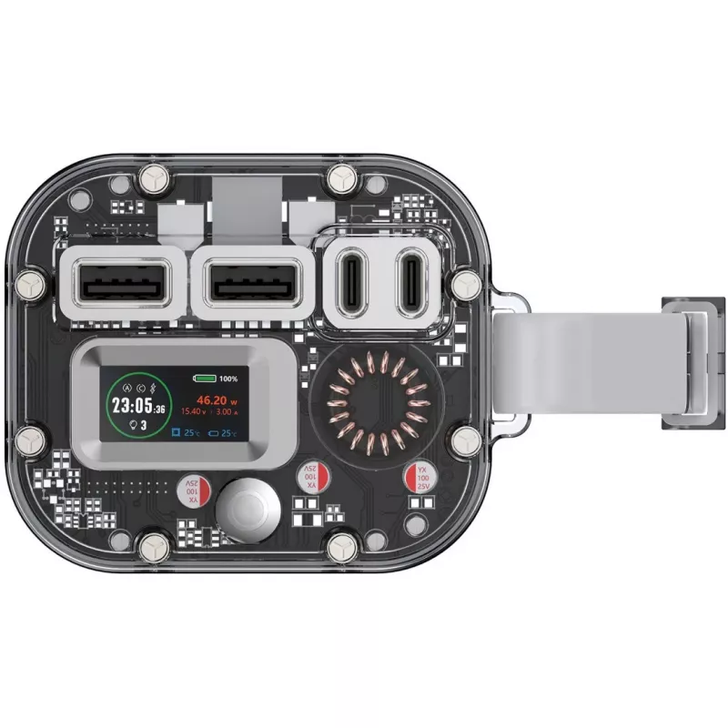 Batería externa Lucid Ultra 40000mAh 100W gris