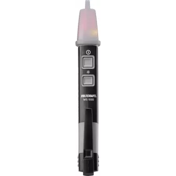 VOLTCRAFT MS-500 Comprobador de tensión sin contacto CAT IV 1000 V LED, acústico (1601757)