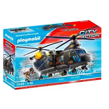 Set de juego Playmobil City Action 71149 con policía y vehículos