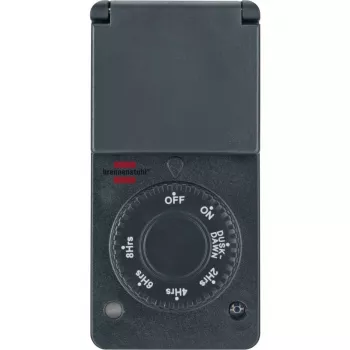 Temporizador con sensor de crepúsculo DDT IP 44 antracita