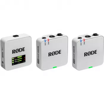 RØDE Wireless GO III White - sistema de micrófono inalámbrico (blanco)