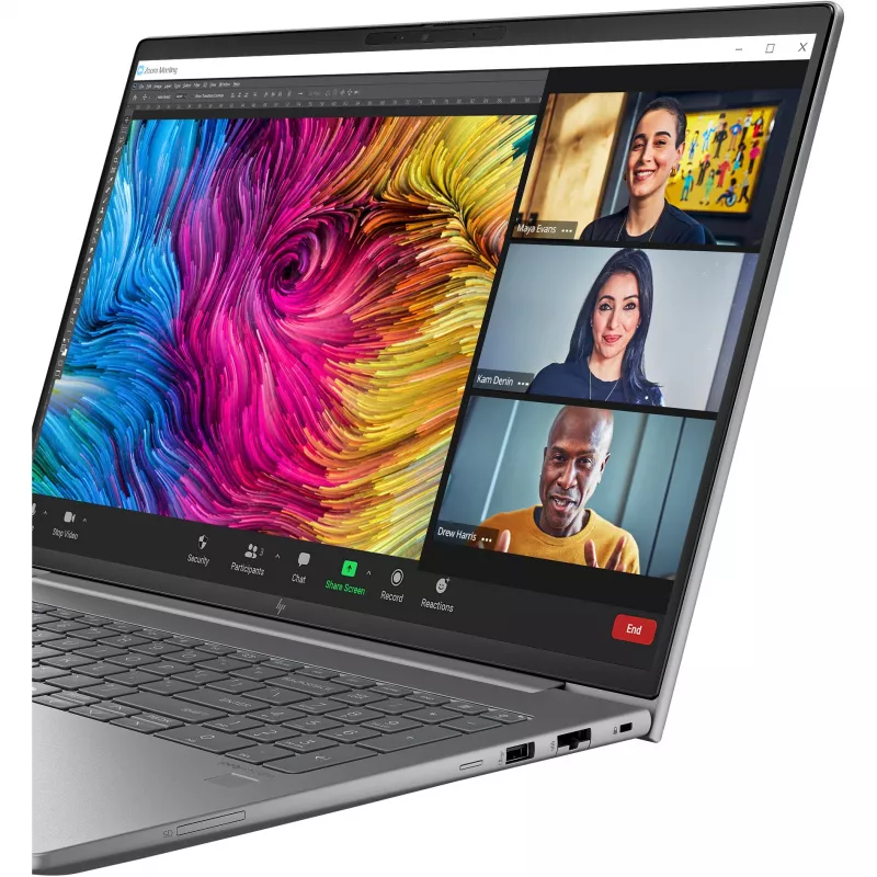 HP ZBook Power 16 G11 A Estación de trabajo móvil - AMD Ryzen 7 8845HS - Win 11 Pro - Radeon 780M - 32 GB RAM - 1 TB SSD NVMe, TLC - 40,6 cm (16 inch)