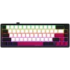 LORGAR KBP70MW, teclado gaming mecánico inalámbrico 65% Pro, negro/rojo, distribución EN