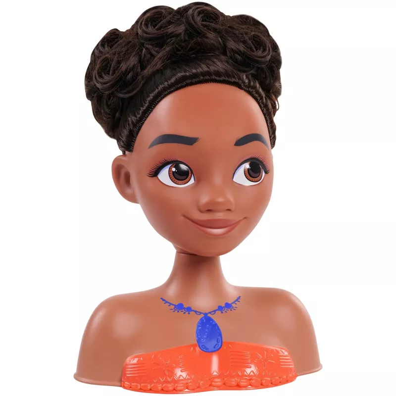 Disney Princess - Vaiana cabeza de estilismo, cabeza de maquillaje y peinado