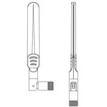 Extreme Networks - Antena - Wi-Fi - 5,2 dBi, 3,2 dBi - omnidireccional - interior - blanco - para Zebra AP 6522 (ML-2452-APA2-02)
