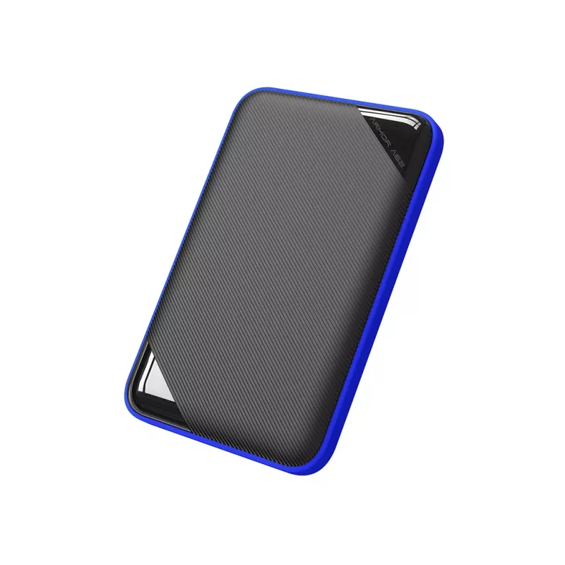 Disco duro externo Silicon Power A62S 2TB, USB Type-A 3.2 Gen 1, Azul/Negro