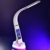 Lámpara de escritorio Hawk HW-LAMP05 blanca LED ajustable — lámpara de trabajo LED compacta con brazo ajustable