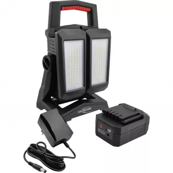 Foco de trabajo ANSMANN HS4500R-DUO a batería 4500 lm, proyector LED portátil