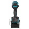 Makita TD002GD202 atornillador de impacto inalámbrico, 40 V XGT, sin escobillas, 220 Nm, hexagonal de 1/4", luz LED, con 2 baterías de iones de litio de 2,5 Ah, cargador rápido y maletín