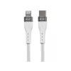 Cable Type-C - Lightning 1 m blanco