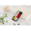 Funda protectora iKins para Samsung Galaxy S20+ – diseño impreso negro