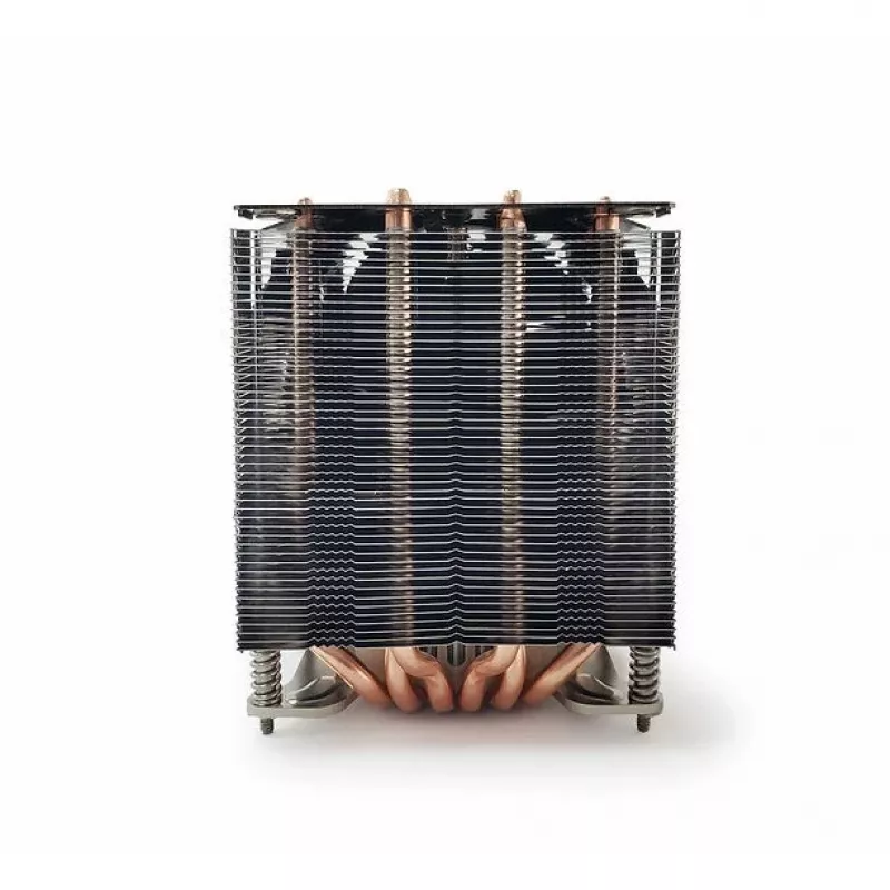 Disipador de aire Dynatron A49 Sistema de refrigeración de procesador Negro Plata 800–1800 rpm
