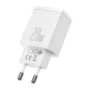 Cargador de pared Baseus Compact 1x USB-A + 1x USB-C 3A, adaptador de viaje compacto