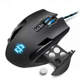 Sharkoon Skiller SGM1 ratón gaming diestro USB Type-A óptico 10800 DPI