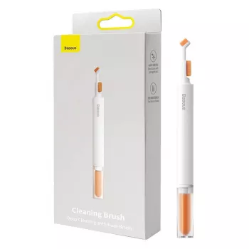 Cepillo de limpieza Baseus NGBS000002 — blanco, cepillo de limpieza compacto para electrónica y teclados