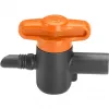 Válvula Gardena 13231-20 negro naranja sistema de agua fría