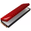 Disipador/refrigerador Jonsbo M.2-3 RED negro rojo 24,4 mm 73 mm 9,6 mm