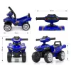 Vehículo deslizador Milly Mally Ride-on Monster Navy — vehículo deslizador infantil con asiento, altura de asiento baja