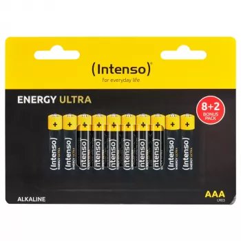 Intenso Batteries Energy Ultra AAA LR03 pack de 10 film retráctil