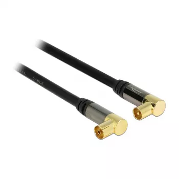 Cable coaxial RG-6/U 2m DeLOCK 88865