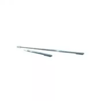 Bolígrafo telescópico WEDO, longitud: 147 mm, para tarjeta expositora cromado, fácil de llevar como un bolígrafo, de metal (236 1)