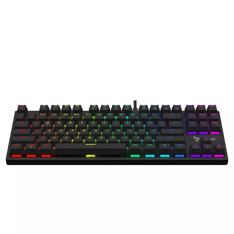Teclado mecánico RGB Tempest X2 Outemu Blue Savio Savgk-tempest X2 Bl
