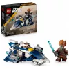 LEGO Microfighter Star Wars Caza estelar Jedi de Plo Koon 75400 — 89 piezas, 1 minifigura, edad 6+