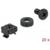 Pernos y tuercas DeLOCK set de montaje para rack de red 66548