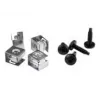 StarTech.com Tornillos para rack de servidor y tuercas de clip – 10-32 – Tornillos de montaje para rack y tuercas jaula deslizantes – Pack de 50