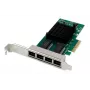 DIGITUS tarjeta de red Gigabit Ethernet de 4 puertos, RJ45, PCI Express, Intel I350