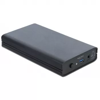 Carcasa para HDD DeLOCK 42612 negra 3,5