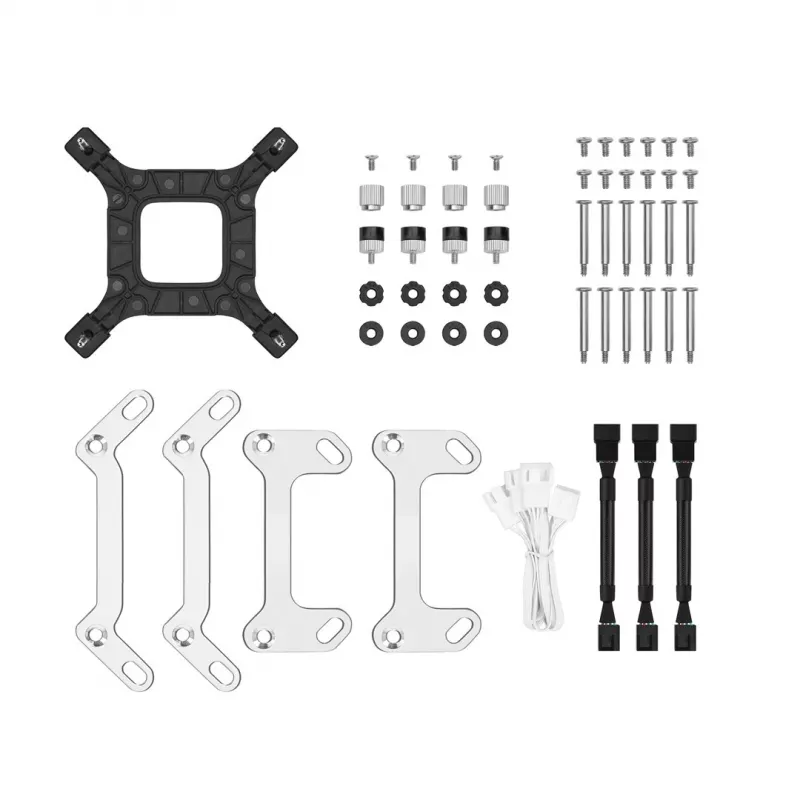 Refrigeración líquida todo en uno para procesador DeepCool LS720 SE WH 12 cm blanca 1 ud.
