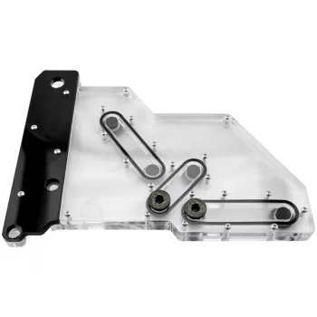 Singularity Computers Spectre 2.0 Elite Kit Side Distro Plate - negro