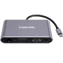 Canyon DS-14 - Estación de acoplamiento - USB-C - VGA, HDMI