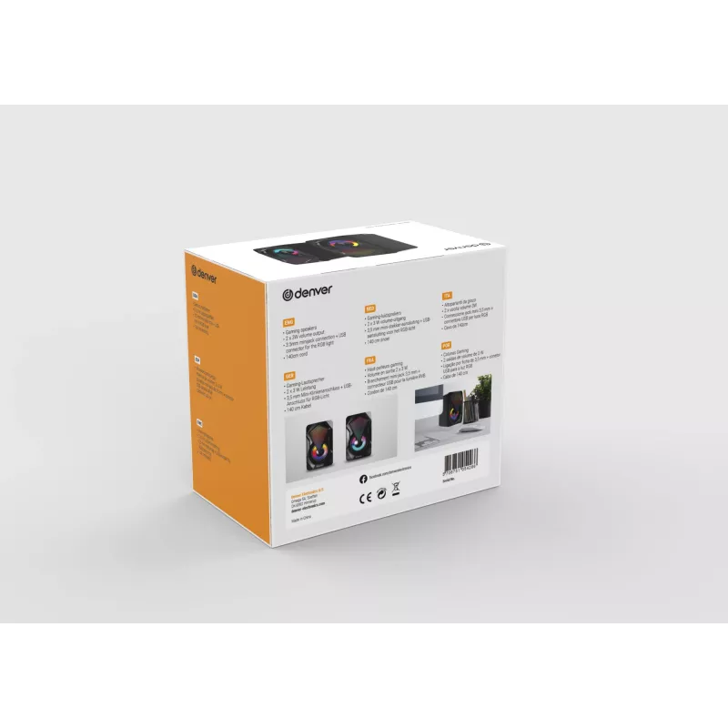 Altavoz de 2 vías Denver GAS-500 6 W