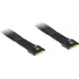 Solución de almacenamiento Inter-Tech SFF-8654 8i negra 8 puertos internos