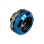 Bitspower adaptador Multi-Link G1/4 de pulgada rosca macho a 16 mm DE tubo rígido racor recto, negro brillante